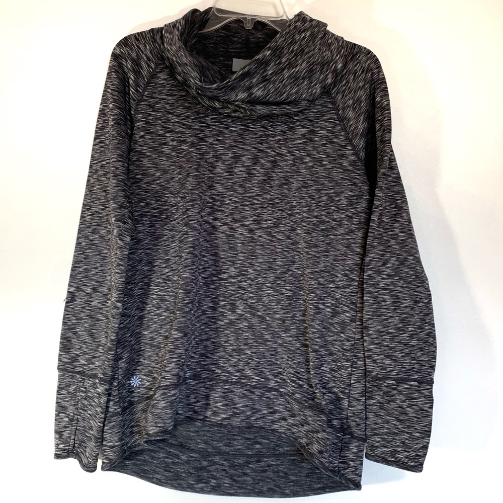 ATHLETA Bat Wing & Robin Cowl Neck Pullover Top